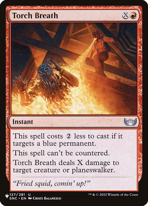 Torch Breath