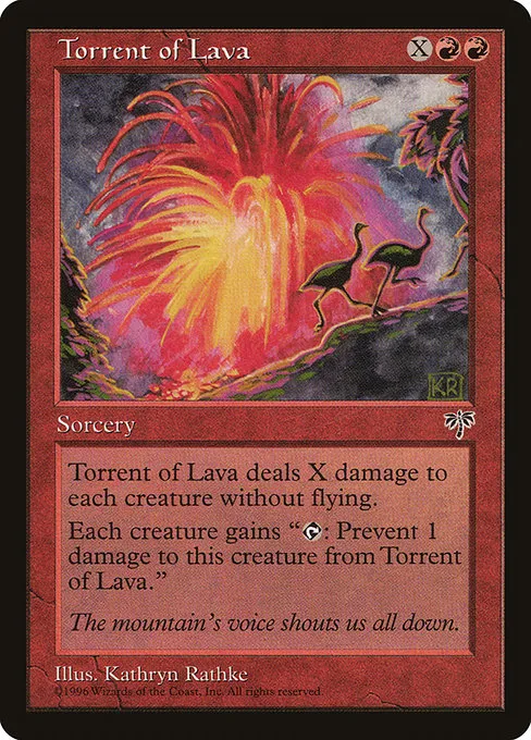 Torrent of Lava - R