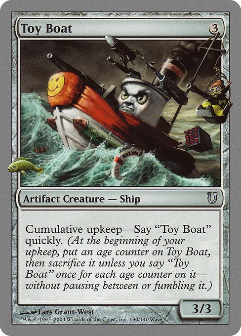 Toy Boat - U (130)