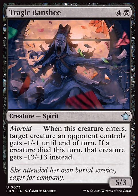 Tragic Banshee - U (73)