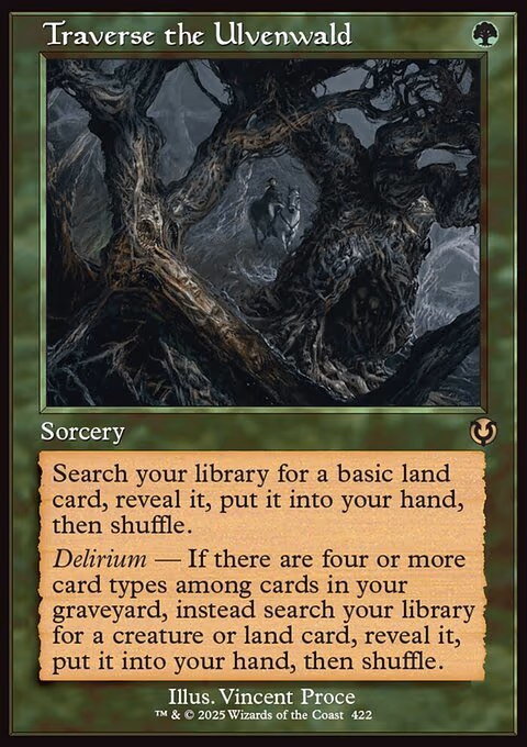 Traverse the Ulvenwald (Retro Frame)