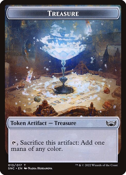 Treasure Token - T (17)