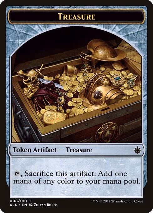 Treasure Token - T (8)
