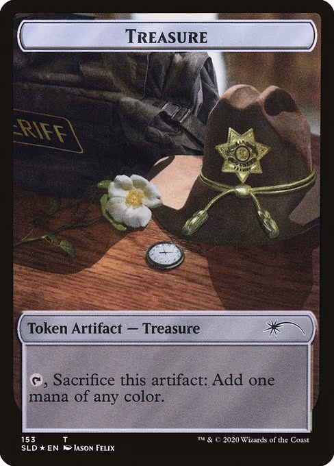 Treasure // Walker (Bicycle Girl) Double-sided Token - T (153 // 148)