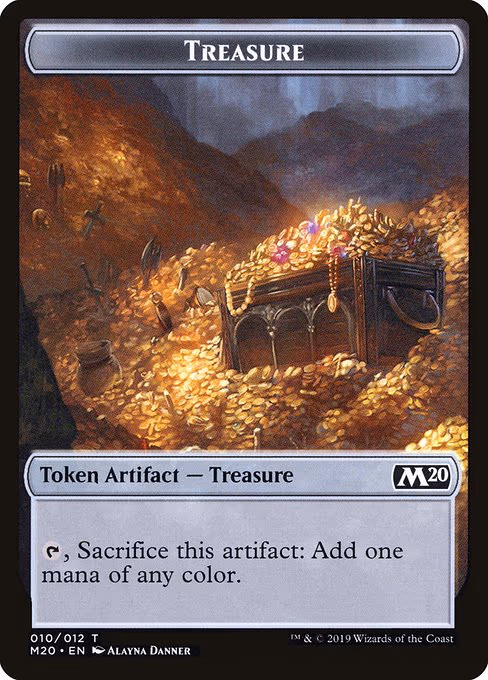 Treasure Token - T (10)