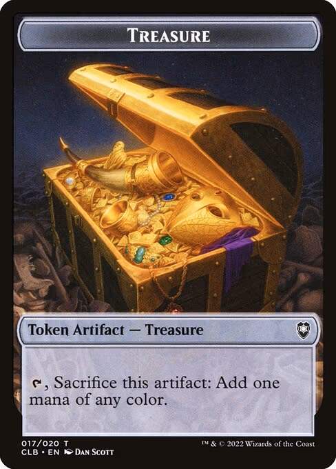 Treasure Token - T (17)