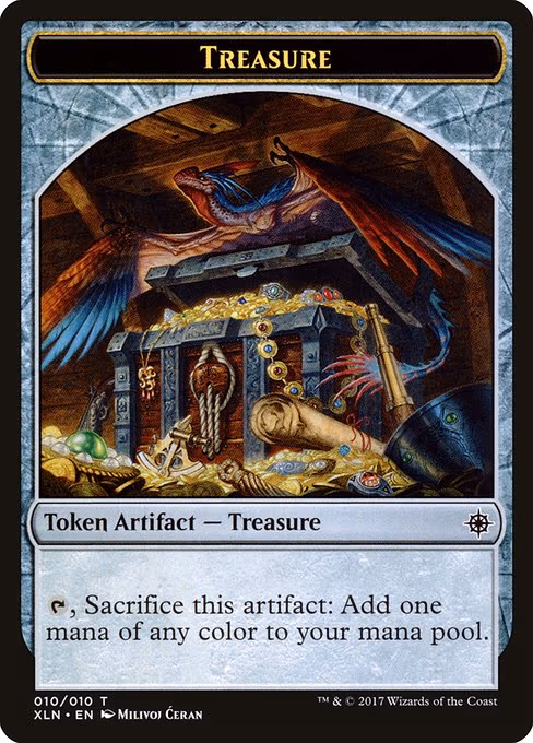 Treasure Token - T (10)