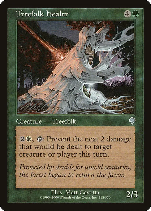 Treefolk Healer - U (218)
