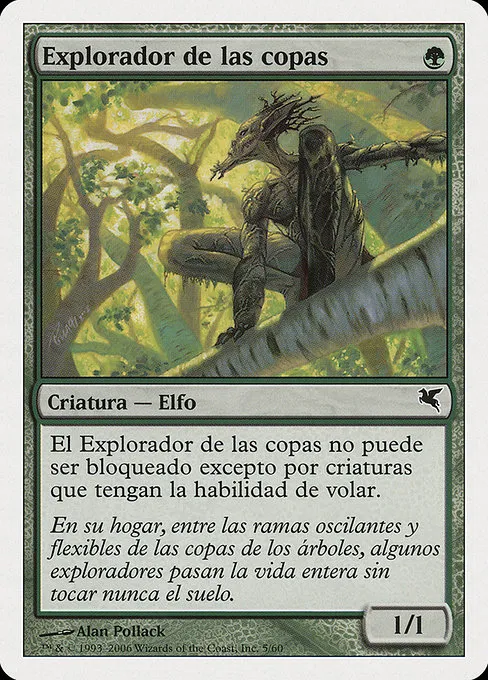 Treetop Scout (Spanish) - "Explorador de las copas" - C (B5)