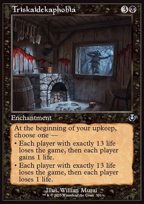 Triskaidekaphobia (Retro Frame)