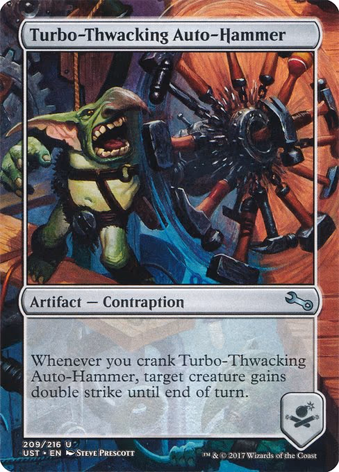 Turbo-Thwacking Auto-Hammer - U (209)