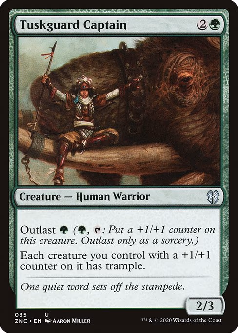 Tuskguard Captain - U (85)