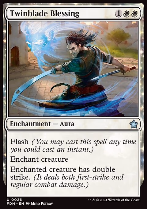 Twinblade Blessing