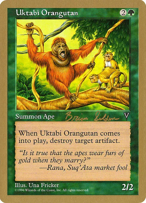Uktabi Orangutan - 1998 Brian Selden