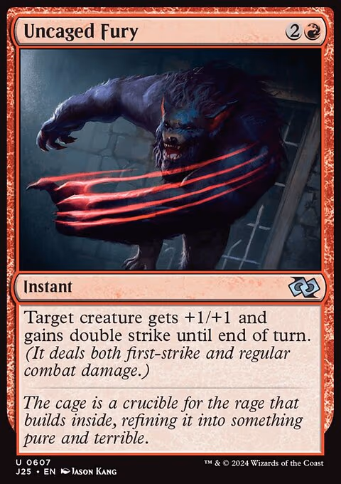 Uncaged Fury - U (607)