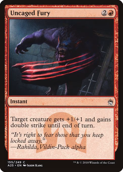 Uncaged Fury - C (155)