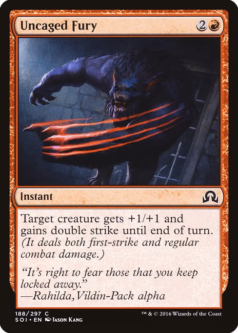 Uncaged Fury - C (188)
