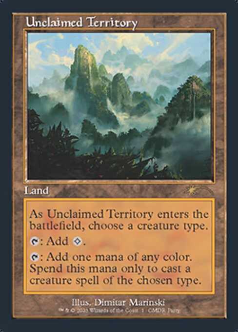 Unclaimed Territory (Retro Frame)