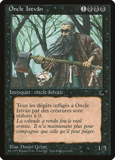 Uncle Istvan (French) - "Oncle Istavan" - U