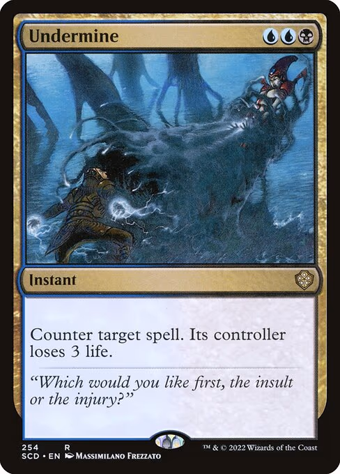 Undermine