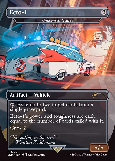 Ecto-1 - Unlicensed Hearse