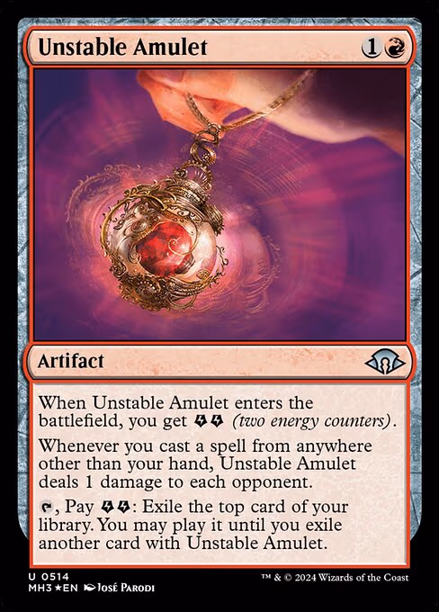 Unstable Amulet - U (514)