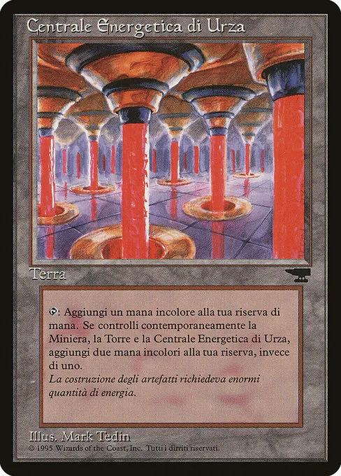 Urza's Power Plant (Rock in Pot) (Italian) - "Centrale Energetica di Urza"