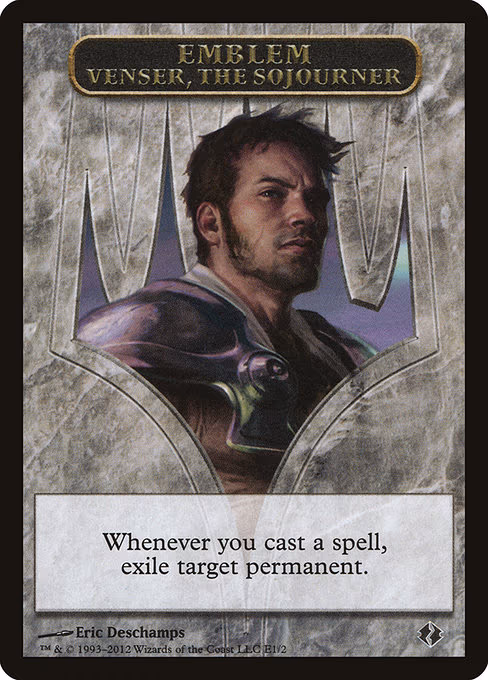 Emblem - Venser, the Sojourner