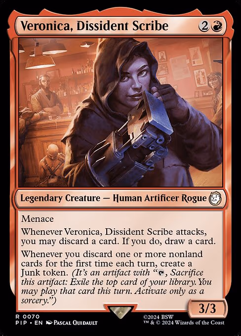 Veronica, Dissident Scribe - R (70)
