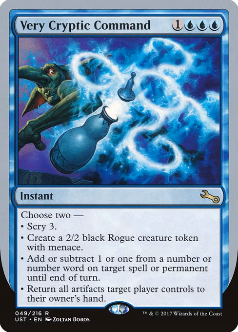 Very Cryptic Command
