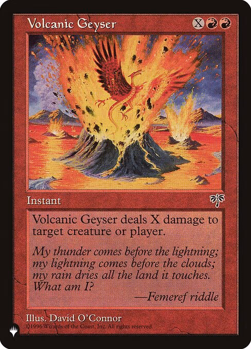 Volcanic Geyser