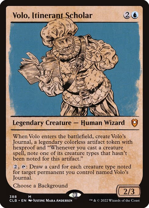 Volo, Itinerant Scholar