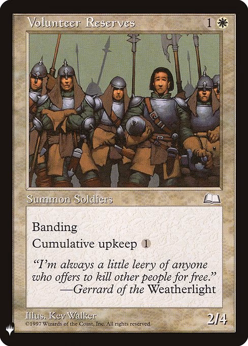 Volunteer Reserves - U (29)