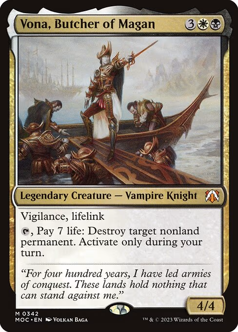 Vona, Butcher of Magan - M (342)