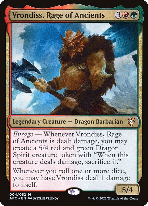 Vrondiss, Rage of Ancients