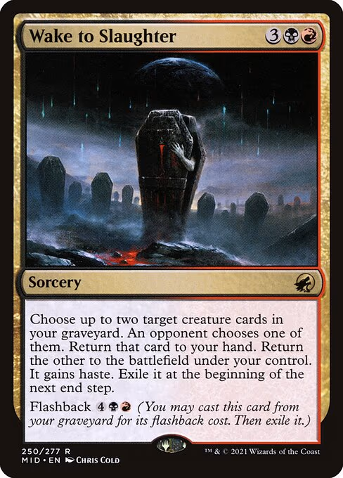 Wake to Slaughter - R (250)