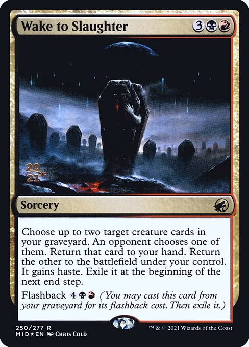 Wake to Slaughter - R (250)