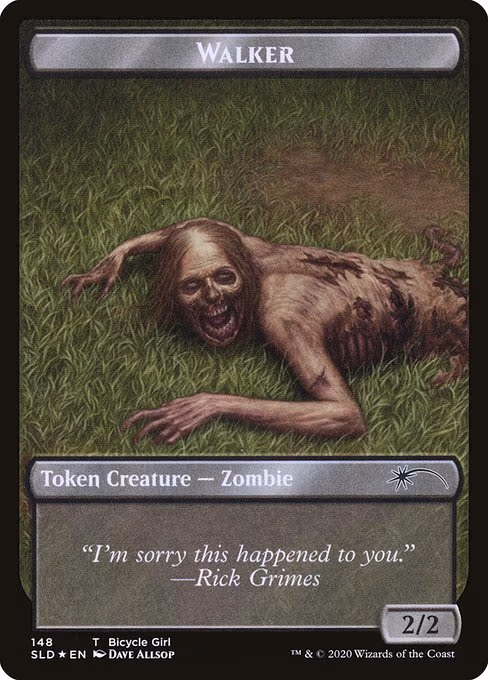 Walker (Bicycle Girl // Well Walker) Double-sided Token