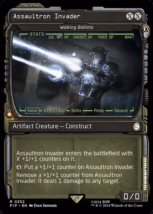 Assaultron Invader - Walking Ballista