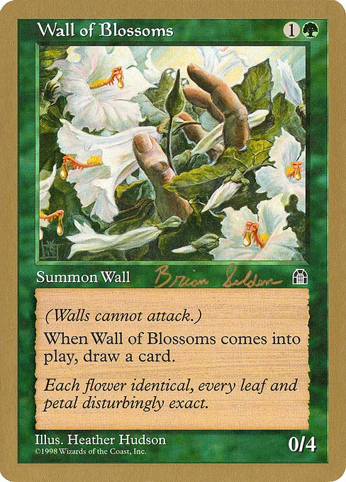 Wall of Blossoms - 1998 Brian Selden