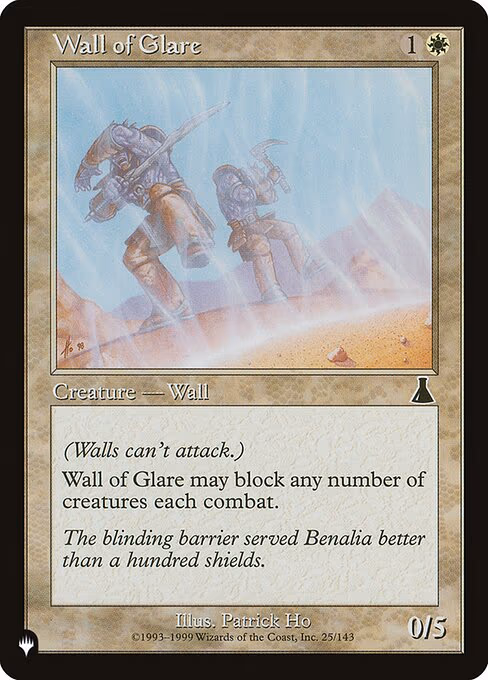 Wall of Glare