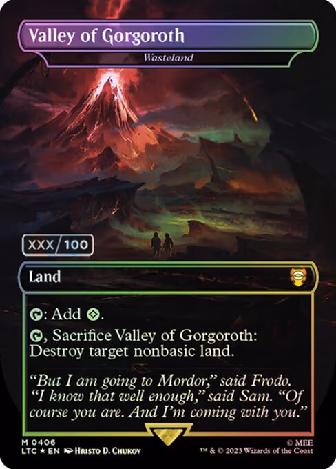 Valley of Gorgoroth - Wasteland (Serial Numbered)