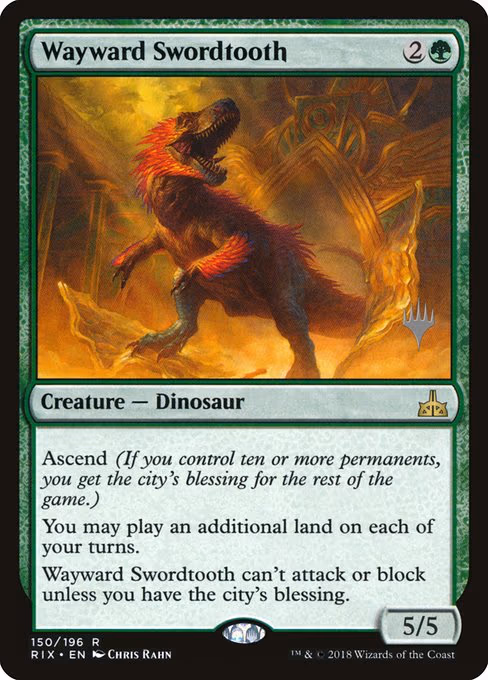 Wayward Swordtooth