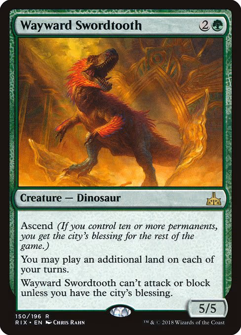 Wayward Swordtooth