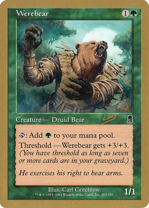 Werebear - 2002 Raphael Levy