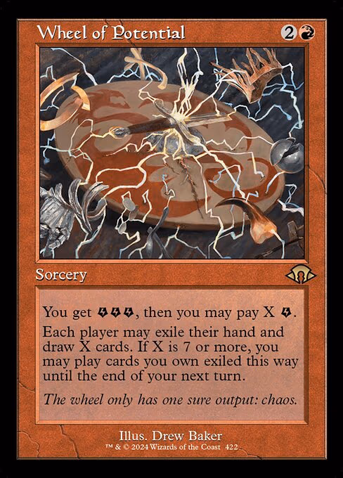 Wheel of Potential (Retro Frame)