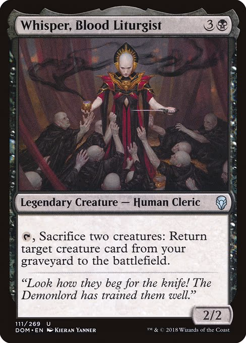 Whisper, Blood Liturgist - U (111)