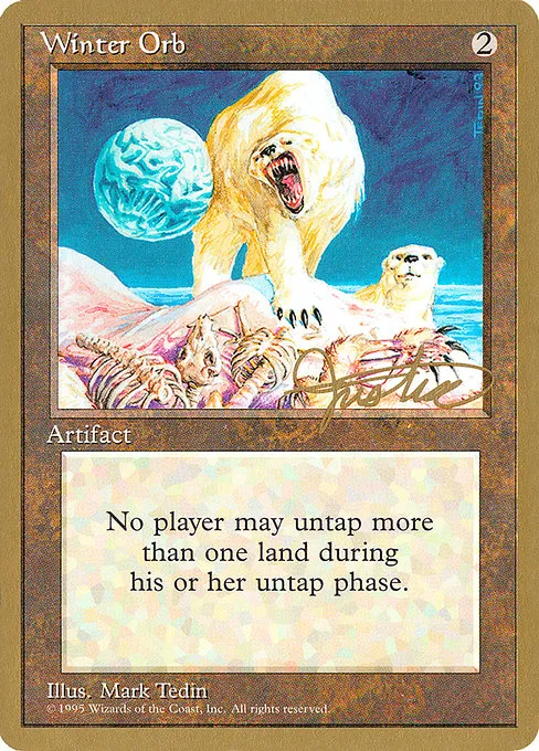 Winter Orb - 1996 Mark Justice (4ED) - S