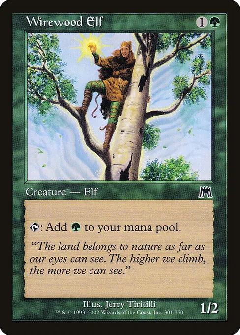 Wirewood Elf - C (301)