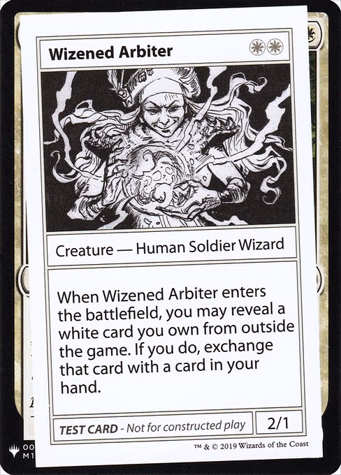 Wizened Arbiter - S